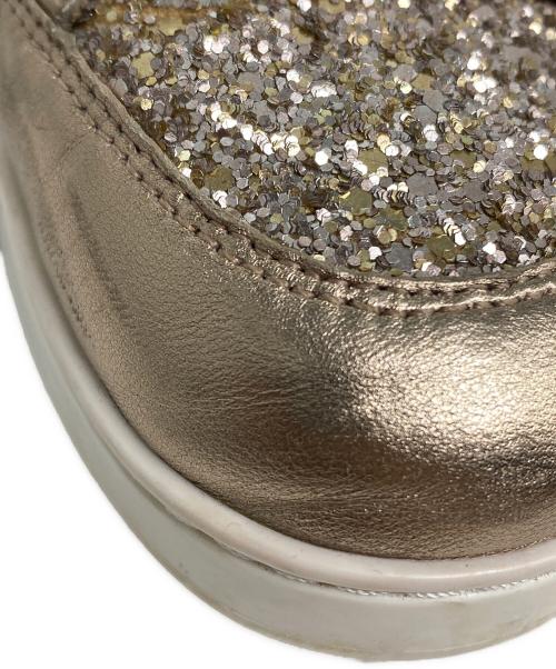JIMMY CHOO（ジミーチュウ）JIMMY CHOO (ジミーチュウ) MIAMI ローカットスニーカー グレー サイズ:37の古着・服飾アイテム