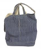 PORTERポーター）の古着「SANFORIZED HICKORY ショルダーバッグ」｜インディゴ