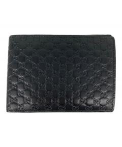 中古・古着通販】GUCCI (グッチ) マイクログッチシマ2つ折り財布