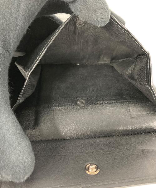 GUCCI（グッチ）GUCCI (グッチ) マイクログッチシマ 2つ折り財布 ブラック サイズ:なしの古着・服飾アイテム
