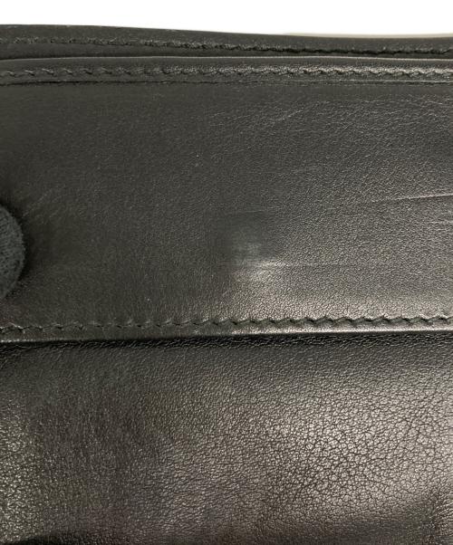 GUCCI（グッチ）GUCCI (グッチ) マイクログッチシマ 2つ折り財布 ブラック サイズ:なしの古着・服飾アイテム