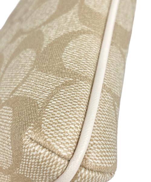 COACH（コーチ）COACH (コーチ) SIG MINI RWN FILE / ミニ RWN ファイルショルダーバッグ ベージュ サイズ:なし 未使用品の古着・服飾アイテム