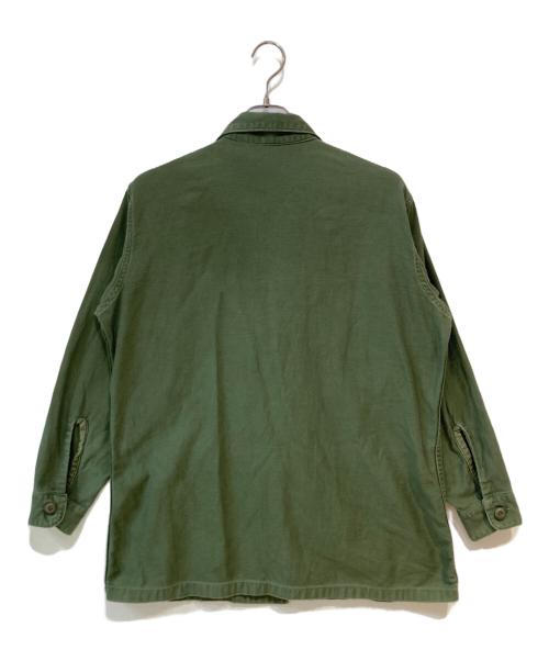 GUY H. JAMES IND（ガイ・H・ジェームズ・インド）GUY H. JAMES IND (ガイ・H・ジェームズ・インド) OG 107  SATTEN SHIRTS/サテンシャツ オリーブ サイズ:16 1/2 32の古着・服飾アイテム