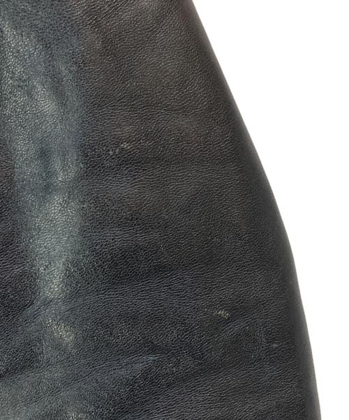 THE REAL McCOY'S（ザ・リアルマッコイズ）THE REAL McCOY'S (ザ・リアルマッコイズ) Buco (ブコ) J-100 ホースハイド SINGLE RIDER'S JACKET ブラック サイズ:38の古着・服飾アイテム