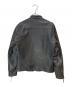 THE REAL McCOY'S (ザ・リアルマッコイズ) Buco (ブコ) J-100 ホースハイド SINGLE RIDER'S JACKET ブラック サイズ:38：130000円