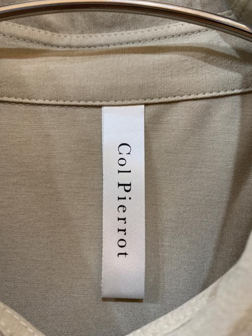 Col Pierrot（コルピエロ）Col Pierrot (コルピエロ) L'Appartement (アパルトモン) 別注 2way shirts ベージュ サイズ:FREEの古着・服飾アイテム