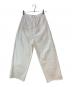RETROVE (リトローヴ) TUCK EASY PANTS ホワイト サイズ:36：10000円