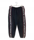 SUPREMEシュプリーム）の古着「19FW Text Rib Sweatpant」｜ブラック