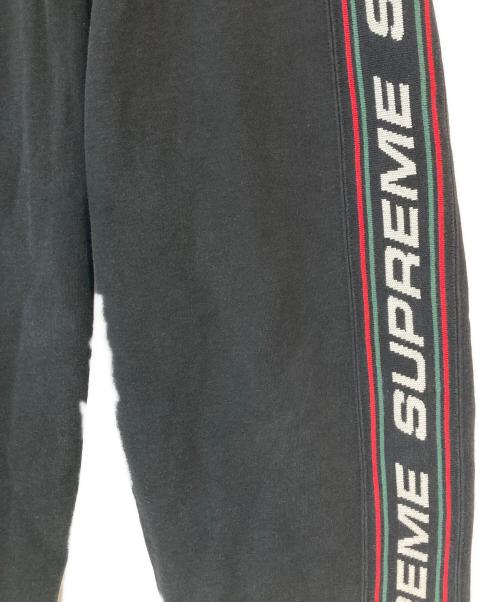 SUPREME（シュプリーム）SUPREME (シュプリーム) 19FW Text Rib Sweatpant ブラック サイズ:Mの古着・服飾アイテム