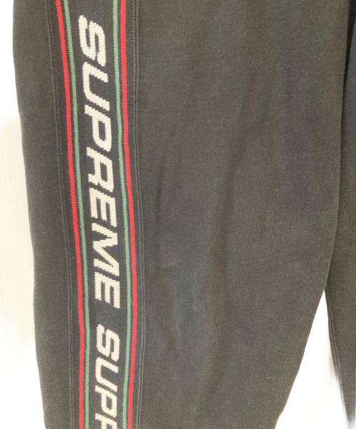 SUPREME（シュプリーム）SUPREME (シュプリーム) 19FW Text Rib Sweatpant ブラック サイズ:Mの古着・服飾アイテム