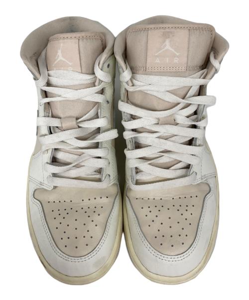 NIKE（ナイキ）NIKE (ナイキ) WMNS AIR JORDAN 1 MID ミッドカットスニーカー LEGEND LT BROWN/SAIL サイズ:24.5cmの古着・服飾アイテム