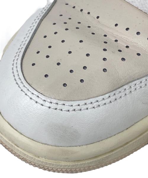 NIKE（ナイキ）NIKE (ナイキ) WMNS AIR JORDAN 1 MID ミッドカットスニーカー LEGEND LT BROWN/SAIL サイズ:24.5cmの古着・服飾アイテム