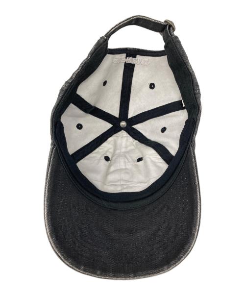 SUPREME（シュプリーム）SUPREME (シュプリーム) Washed Denim S Logo 6-Panel Cap ブラックの古着・服飾アイテム