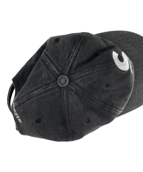 SUPREME（シュプリーム）SUPREME (シュプリーム) Washed Denim S Logo 6-Panel Cap ブラックの古着・服飾アイテム