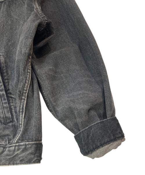 JOURNAL STANDARD relume（ジャーナルスタンダード レリューム）JOURNAL STANDARD relume (ジャーナルスタンダード レリューム) クラフト デニム トラッカージャケット ブラック サイズ:Mの古着・服飾アイテム