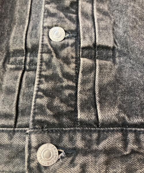 JOURNAL STANDARD relume（ジャーナルスタンダード レリューム）JOURNAL STANDARD relume (ジャーナルスタンダード レリューム) クラフト デニム トラッカージャケット ブラック サイズ:Mの古着・服飾アイテム