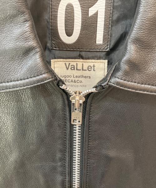 Liugoo Leathers（リューグーレザーズ）Liugoo Leathers (リューグーレザーズ) VaLLet 01 SINGLE RIDERS JACKET ブラック サイズ:LLの古着・服飾アイテム