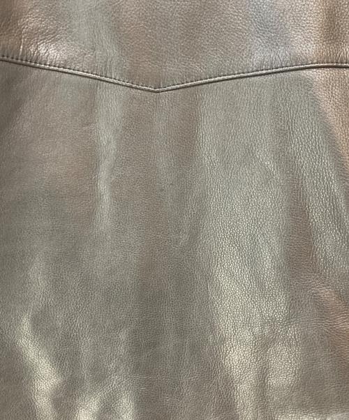 Liugoo Leathers（リューグーレザーズ）Liugoo Leathers (リューグーレザーズ) VaLLet 01 SINGLE RIDERS JACKET ブラック サイズ:LLの古着・服飾アイテム