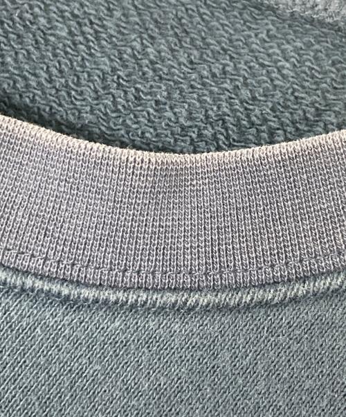 maison kitsune（メゾンキツネ）maison kitsune (メゾンキツネ) エンブロイダリークルーネックスウェット ネイビー サイズ:A3の古着・服飾アイテム