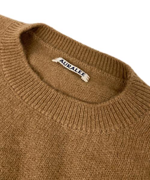AURALEE（オーラリー）AURALEE (オーラリー) EXCLUSIVE BABY CAMEL KNIT P/O ベージュ サイズ:4の古着・服飾アイテム