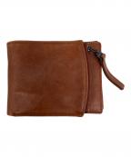 Maison Margielaメゾンマルジェラ）の古着「2つ折り財布」｜ブラウン