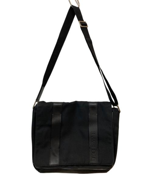 LOEWE（ロエベ）LOEWE (ロエベ) メッセンジャーバッグ ブラック サイズ:なしの古着・服飾アイテム