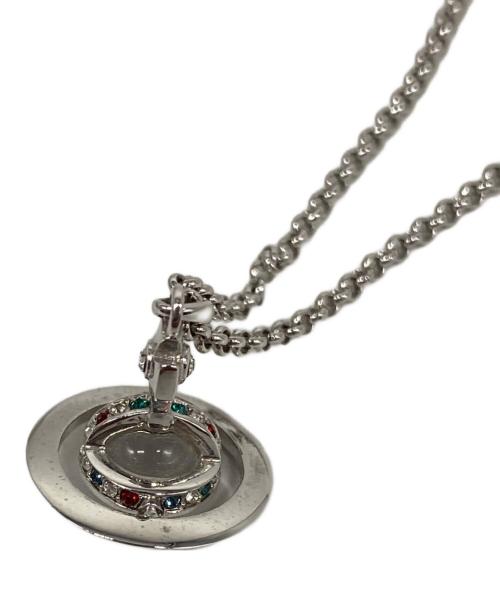 Vivienne Westwood（ヴィヴィアンウエストウッド）Vivienne Westwood (ヴィヴィアンウエストウッド) NEW PETITE ORB ネックレス シルバーの古着・服飾アイテム