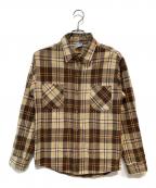 big macビッグマック）の古着「70s チェックシャツ」｜ブラウン