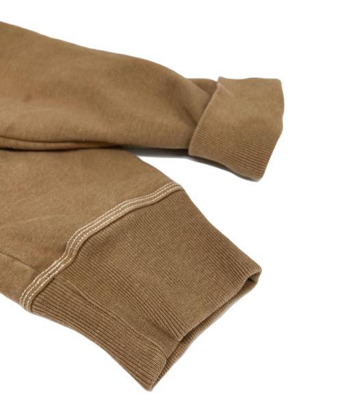 stussy（ステューシー）stussy (ステューシー) Contrast Stitch Label Crew Sweat ベージュ サイズ:Ｓの古着・服飾アイテム