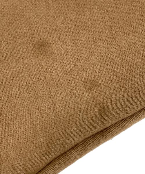 stussy（ステューシー）stussy (ステューシー) Contrast Stitch Label Crew Sweat ベージュ サイズ:Ｓの古着・服飾アイテム