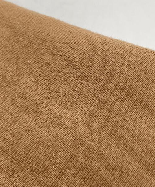 stussy（ステューシー）stussy (ステューシー) Contrast Stitch Label Crew Sweat ベージュ サイズ:Ｓの古着・服飾アイテム