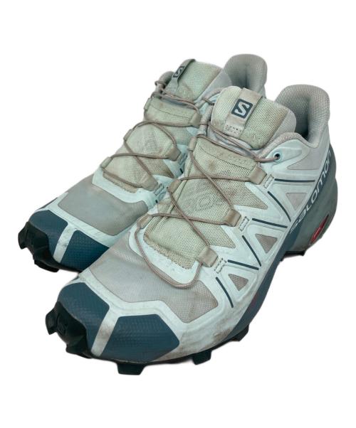 SALOMON（サロモン）SALOMON (サロモン) Speedcross 5　スピードクロス　 ローカットスニーカー ブルー サイズ:24の古着・服飾アイテム