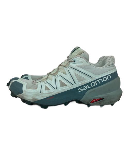 SALOMON（サロモン）SALOMON (サロモン) Speedcross 5　スピードクロス　 ローカットスニーカー ブルー サイズ:24の古着・服飾アイテム