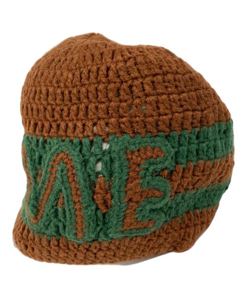 SUPREME（シュプリーム）SUPREME (シュプリーム) 25FW Crochet Logo Beanie ブラウンの古着・服飾アイテム