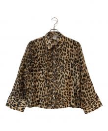 BAUM UND PFERDGARTEN（バウムウンドヘルガーデン）の古着「Organza SH シャツ」｜ブラウン