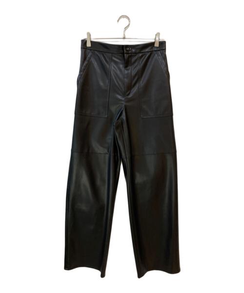 RETROVE（リトローヴ）RETROVE (リトローヴ) ARTIFICAL LEATHER PANTS ブラック サイズ:38の古着・服飾アイテム