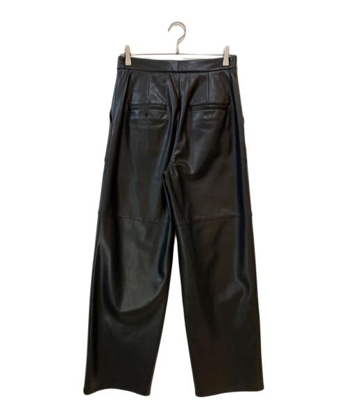 RETROVE（リトローヴ）RETROVE (リトローヴ) ARTIFICAL LEATHER PANTS ブラック サイズ:38の古着・服飾アイテム
