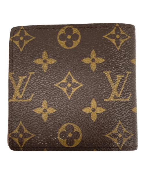 LOUIS VUITTON（ルイ ヴィトン）LOUIS VUITTON (ルイ ヴィトン) ポルトフォイユ マルコ 2つ折り財布 ブラウン サイズ:なしの古着・服飾アイテム