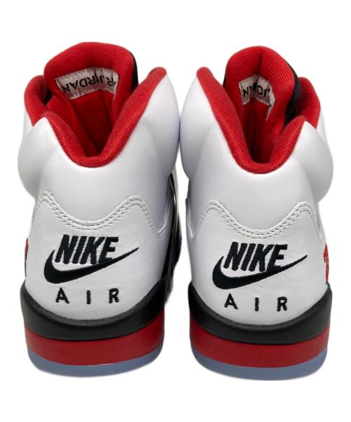 NIKE（ナイキ）NIKE AIR JORDAN 5 RETRO OG “FIRE RED/BLACK TONGUE”　「エアジョーダン5 レトロ OG ファイヤーレッド/ブラックタン　 ハイカットスニーカー サイズ:28 未使用品の古着・服飾アイテム