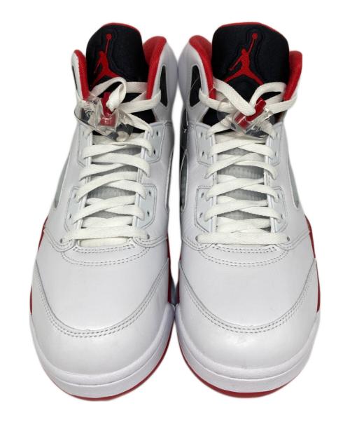 NIKE（ナイキ）NIKE AIR JORDAN 5 RETRO OG “FIRE RED/BLACK TONGUE”　「エアジョーダン5 レトロ OG ファイヤーレッド/ブラックタン　 ハイカットスニーカー サイズ:28 未使用品の古着・服飾アイテム