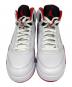 中古・古着 NIKE AIR JORDAN 5 RETRO OG “FIRE RED/BLACK TONGUE”　「エアジョーダン5 レトロ OG ファイヤーレッド/ブラックタン　 ハイカットスニーカー サイズ:28 未使用品：25000円