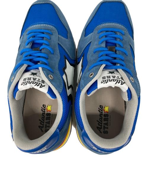 atlantic stars（アトランティックスターズ）atlantic stars (アトランティックスターズ) ANTARES アンタレス レザースニーカー ブルー サイズ:41の古着・服飾アイテム