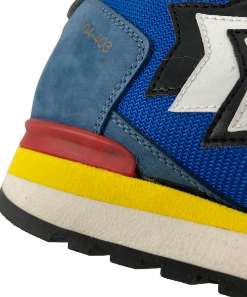 atlantic stars（アトランティックスターズ）atlantic stars (アトランティックスターズ) ANTARES アンタレス レザースニーカー ブルー サイズ:41の古着・服飾アイテム