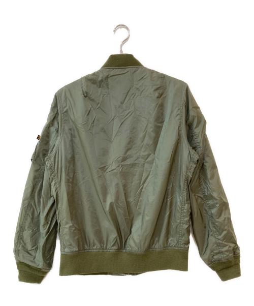 AVIREX（アヴィレックス）AVIREX (アヴィレックス) MA-1 フライトジャケット / イーグルパッチ オリーブ サイズ:Lの古着・服飾アイテム