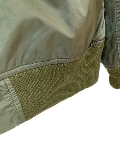 AVIREX（アヴィレックス）AVIREX (アヴィレックス) MA-1 フライトジャケット / イーグルパッチ オリーブ サイズ:Lの古着・服飾アイテム