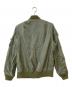 AVIREX (アヴィレックス) MA-1 フライトジャケット / イーグルパッチ オリーブ サイズ:L：8000円