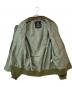 中古・古着 AVIREX (アヴィレックス) MA-1 フライトジャケット / イーグルパッチ オリーブ サイズ:L：8000円