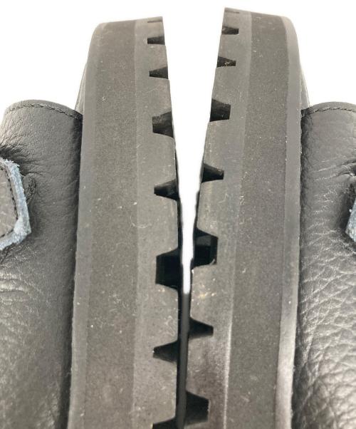 IRU（IRU）IRU (IRU) Vibram Sole DOUBLE MONK SANDAL ブラック サイズ:26の古着・服飾アイテム