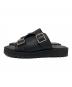 IRU (IRU) Vibram Sole DOUBLE MONK SANDAL ブラック サイズ:26：9000円