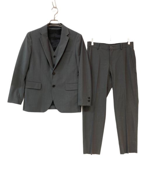 DESCENTE（デサント）DESCENTE (デサント) 3Pスーツ  セットアップスーツ グレー サイズ:A4の古着・服飾アイテム